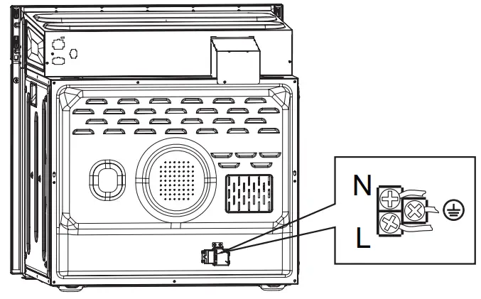 ika 65DAE41105 Built In Electric Oven - THE OVEN