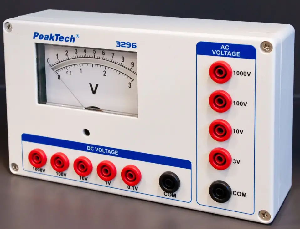 PeakTech 3296 Analog Voltmeter product