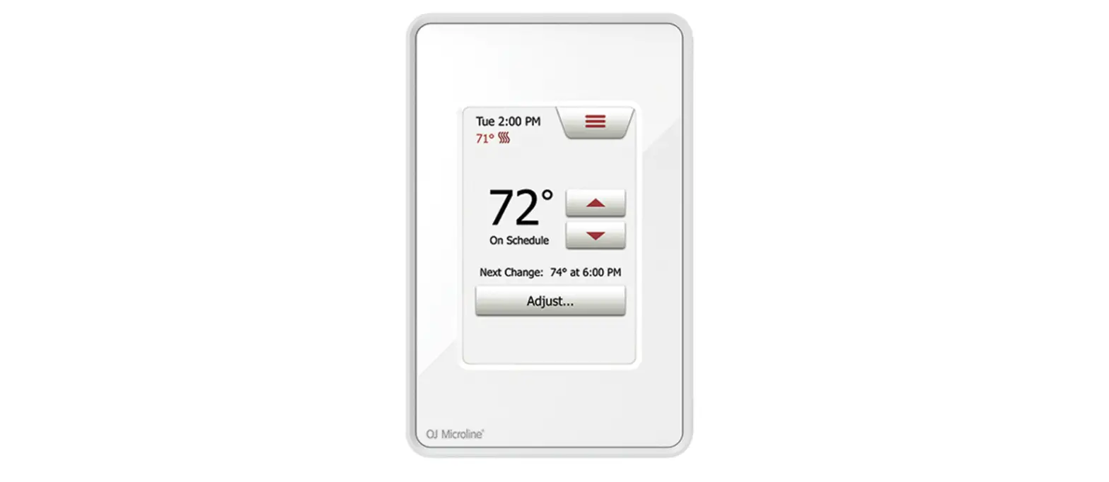 Oj Microline Touch Thermostat Interactive User Manual Oj Microline Touch Thermostat Interactive User Manual