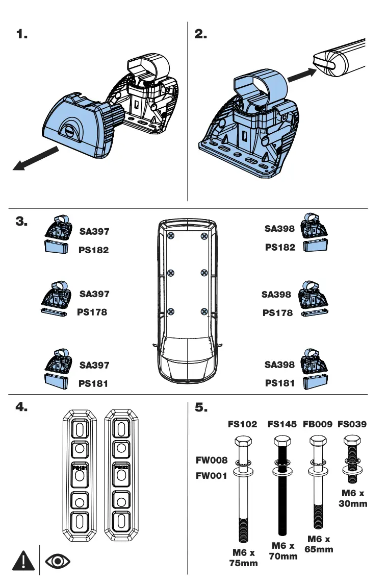 Rhino RA3PR-FL KammBar Pro Aluminium Roof Bars - Featurted Image