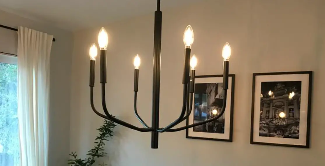 Dainolite Eln-246c Six Light Chandelier Instruction Manual