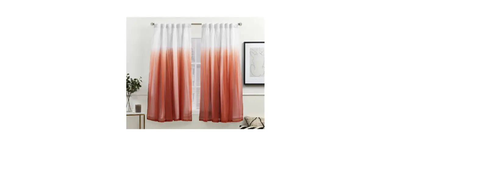 Exclusive Home Yc013556dseha1 63 Inch Mecca Orange Polyester Room Darkening Installation Guide
