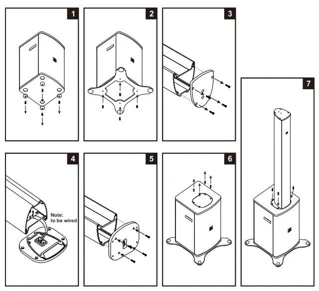 JBL CMX6208SP Integrated Active Subwoofer - fiig 3