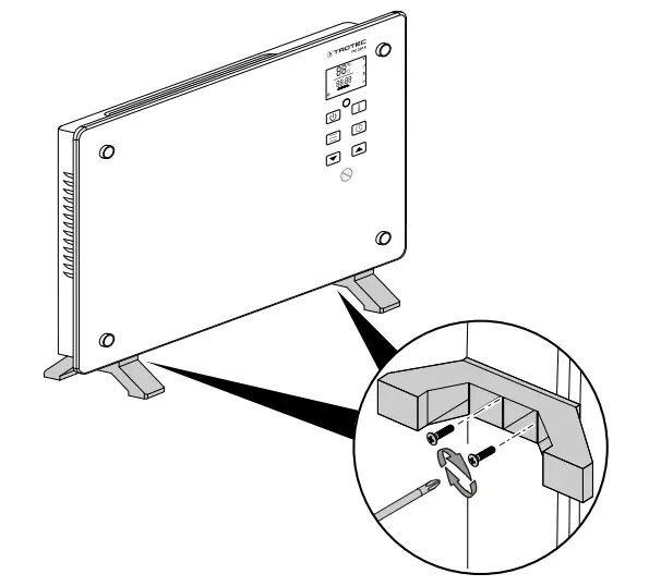 TROTEC TFC 220 E Fan Heater - Figure 2