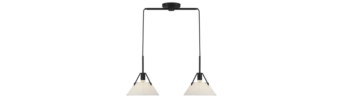 Savoy House M100108mbk 2-light Linear Chandelier Instructions