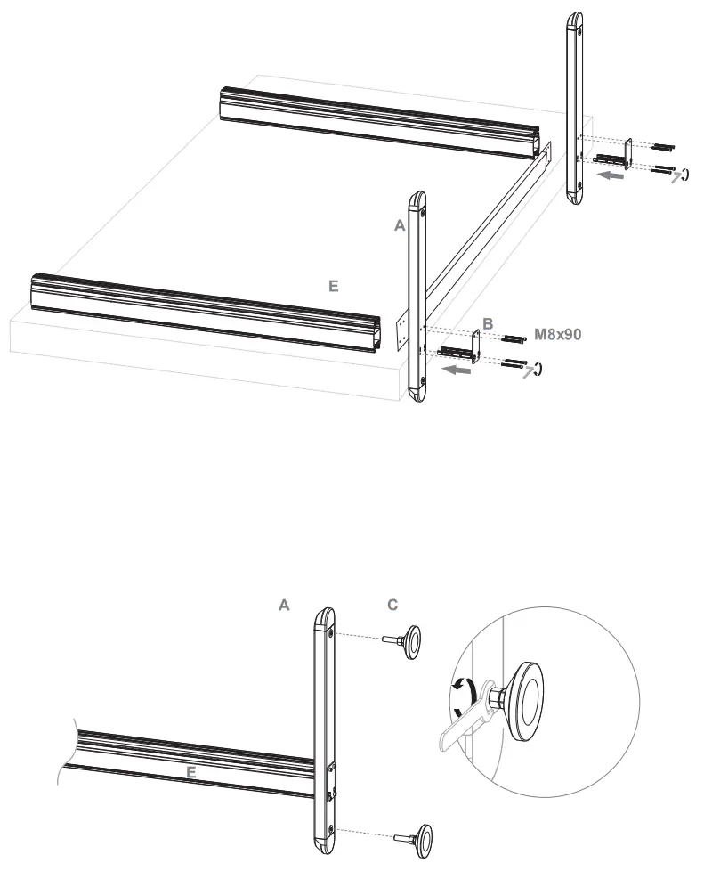 HAGOR 3330 CPS Floor Stand - fig 2