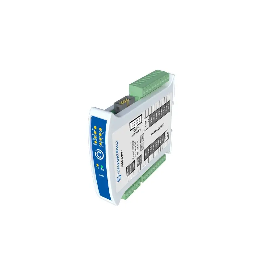 Ismacontrolli Sfar-s-8ao Modbus I-o Module Instructions