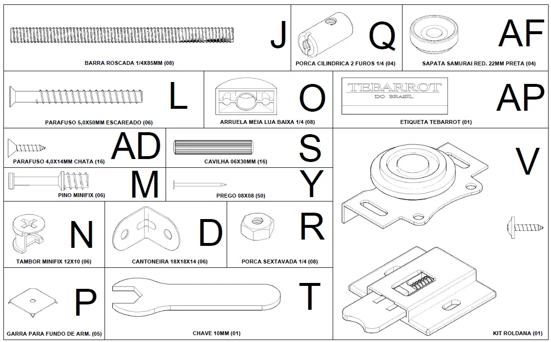 Rodler RD620 Bar Buffet Oregon Blanco 5