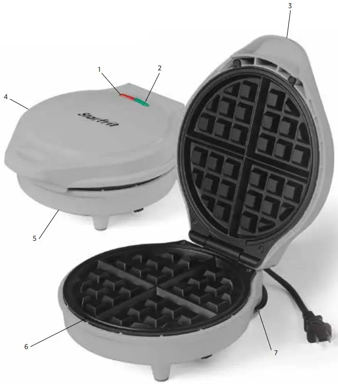 Starfrit Electric Waffle Maker - DESCRIPTION