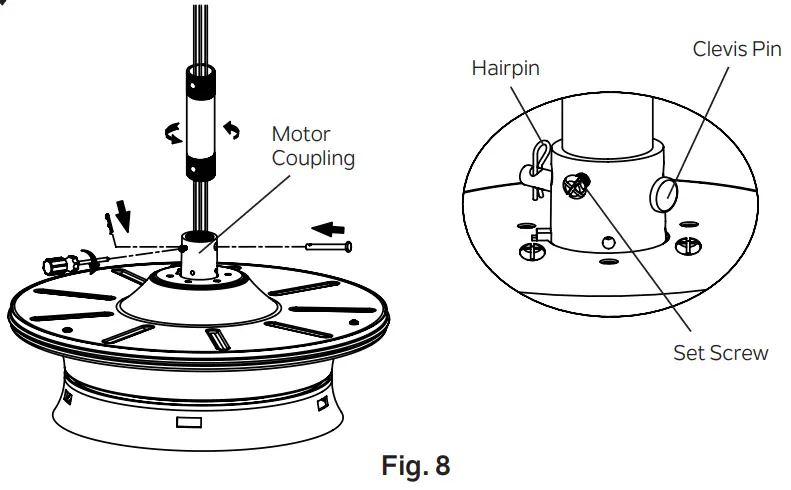 Hanging The Motor Assembly