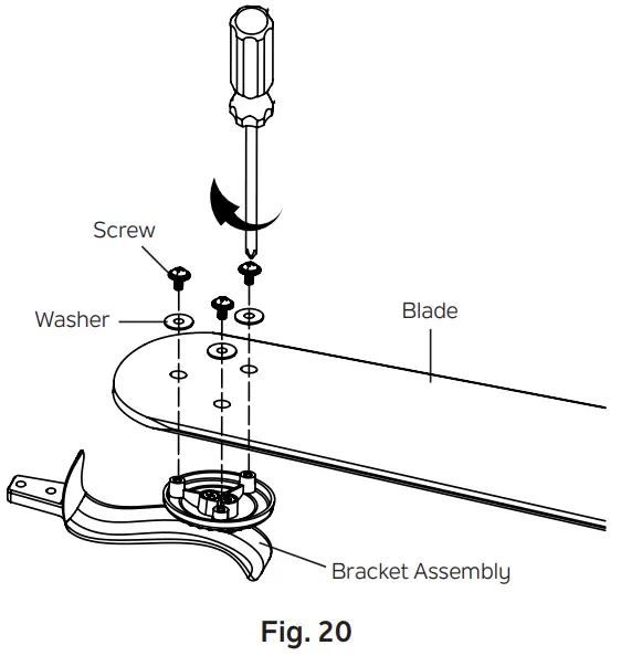 Attaching The Fan Blades