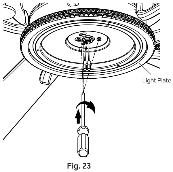 Installing The Light Plate