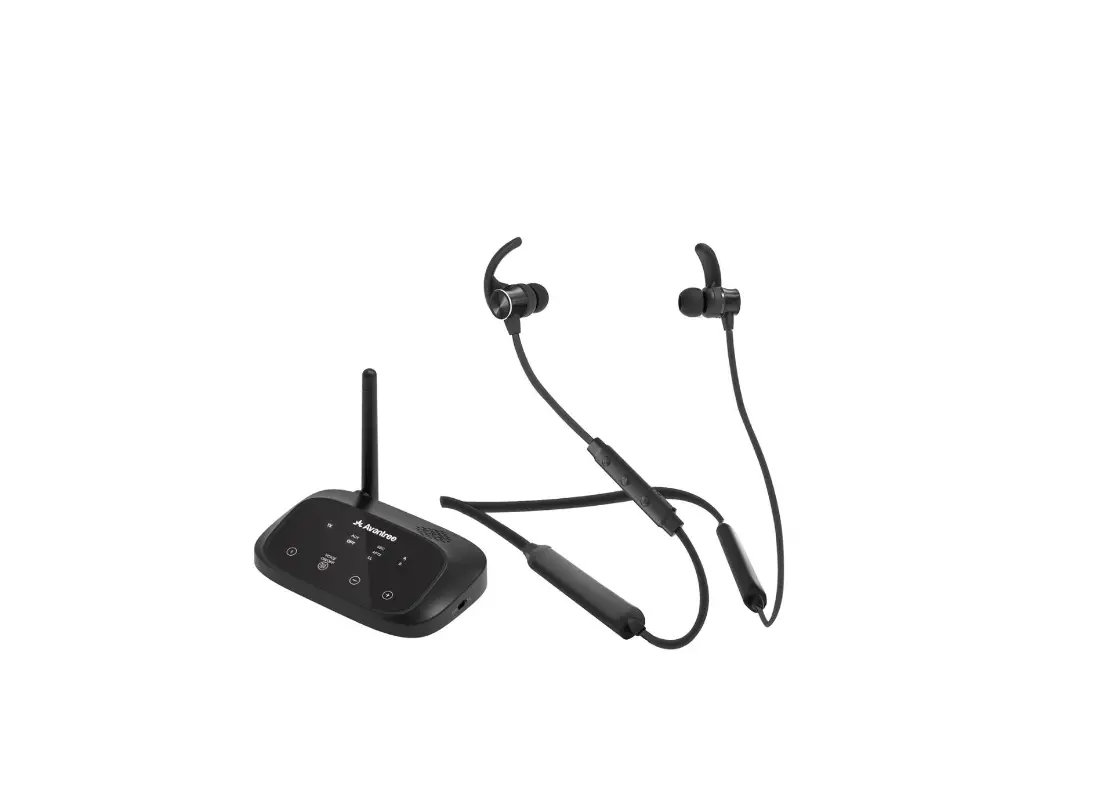 Avantree Btht-5006-blk Wireless Headphones And Transmitter Set User Manual