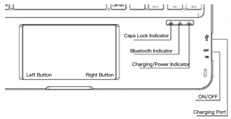 GreenLaw JP163 iPad Air 4th Generation Case Keyboard -fig4