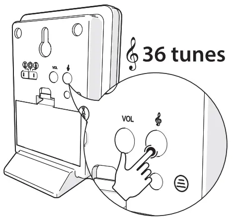nedis DOORB212BK Wireless Doorbell - fig 3