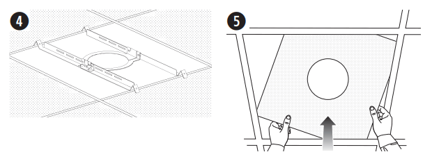BOSE FreeSpace FS2C In Ceiling Loudspeaker Retrofit Kit - fig 4