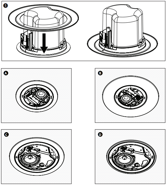 BOSE FreeSpace FS2C In Ceiling Loudspeaker Retrofit Kit - fig 7
