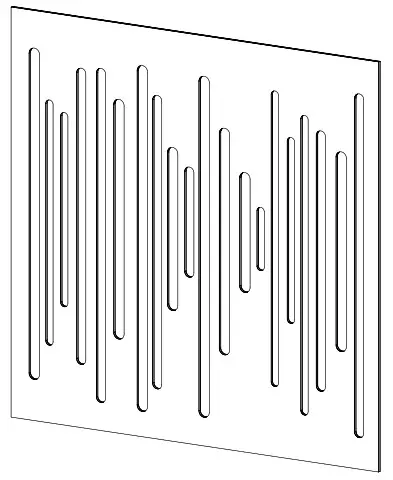 VICOUSTIC 468720 Wavewood Ultra Lite Brown Oak - MATERIAL NEEDED