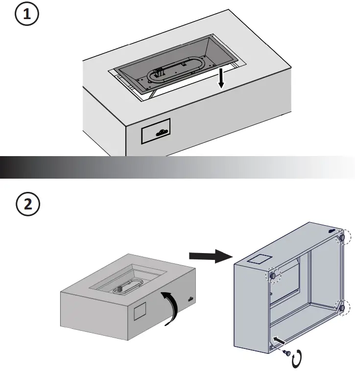 NAPOLEON GPFRCN72 Patioflame Table - Figure 1