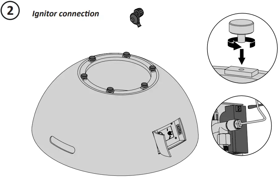 NAPOLEON GPFRCN72 Patioflame Table - Figure 6
