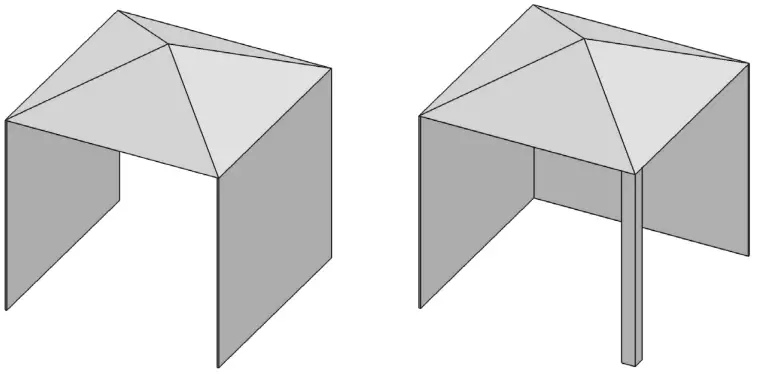 NAPOLEON GPFRCN72 Patioflame Table - right angles