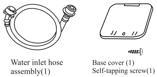 AUSSIE TRAVELLER AT 2500 Automatic Washing Machine - Accessories