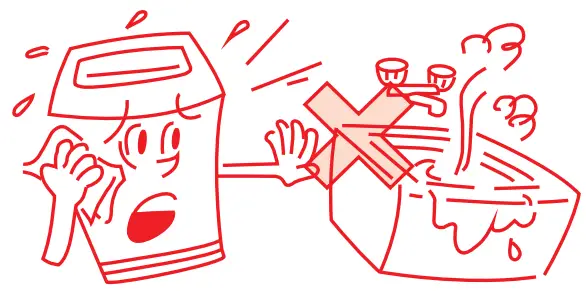 AUSSIE TRAVELLER AT 2500 Automatic Washing Machine - Damp Areas