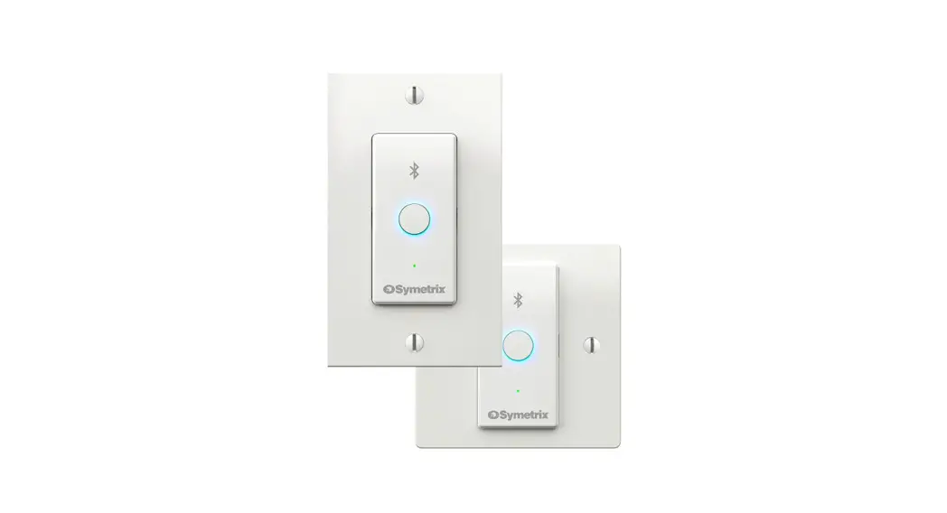 Symetrix Xio-bluetooth Bluetooth Dante Device In A Single Gang Wall Controller User Guide