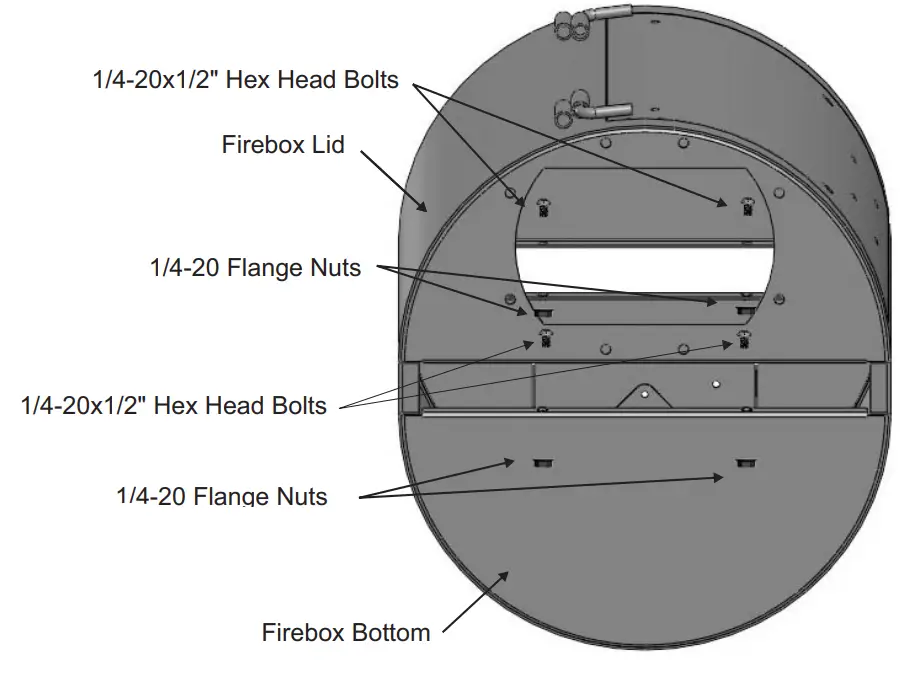 OKLAHOMA JOE S 21202124 Longhorn Reverse Flow Offset Smoker- Connect firebox