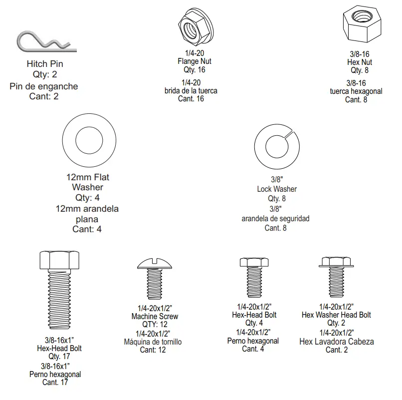 OKLAHOMA JOE S 21202124 Longhorn Reverse Flow Offset Smoker- HARDWARE