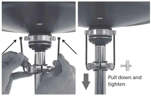 Roland VH-14D V-Drums 14- Pass the ends