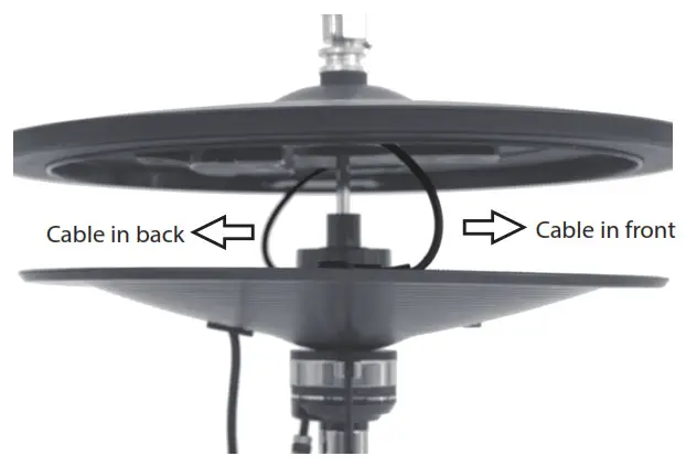 Roland VH-14D V-Drums 14- Pull the bend