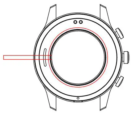 ZWAPA TWD4691 Smart Watch - Charging instructions