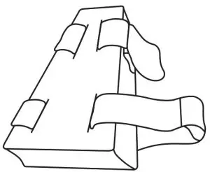 DJO 79-90180 ProCare Hip Abduction Pillow - fig