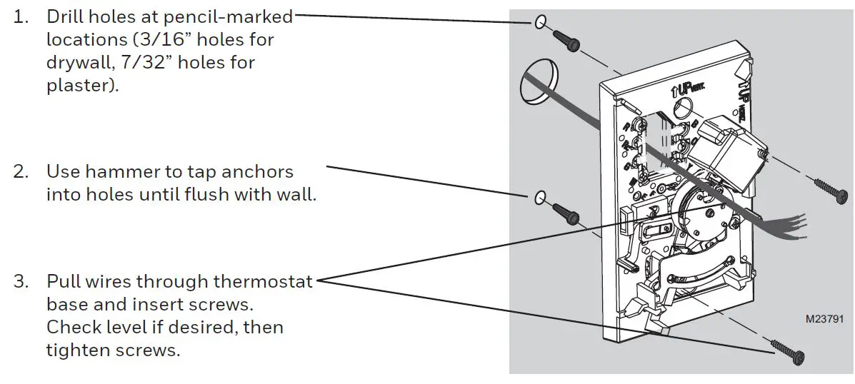Mount thermostat base