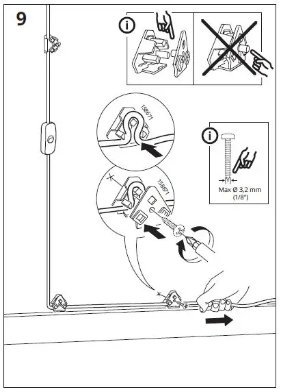 IKEA 404.408.32 UPPLYST Cloud White LED Wall Lamp fig10