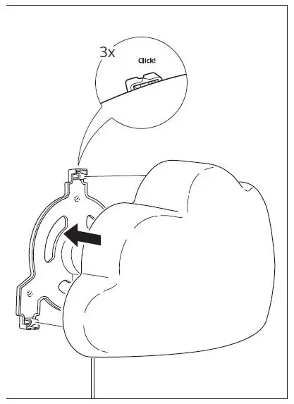IKEA 404.408.32 UPPLYST Cloud White LED Wall Lamp fig15