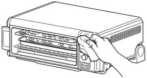 NINJA SP101EU 8-In-1 Multifunctional Oven - cloth