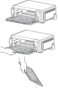NINJA SP101EU 8-In-1 Multifunctional Oven - crumb tray