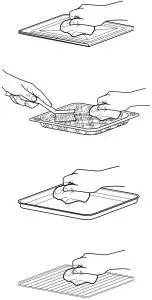 NINJA SP101EU 8-In-1 Multifunctional Oven - soapy water