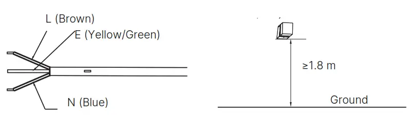 MODENA ES 10IS Electric Storage Water Heater - power socket