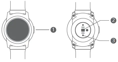 Moko Technology C1 Smart Watch FIG 1
