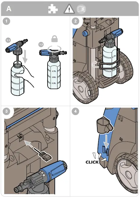 Nilfisk Premium 200 High Pressure Washer Fig2