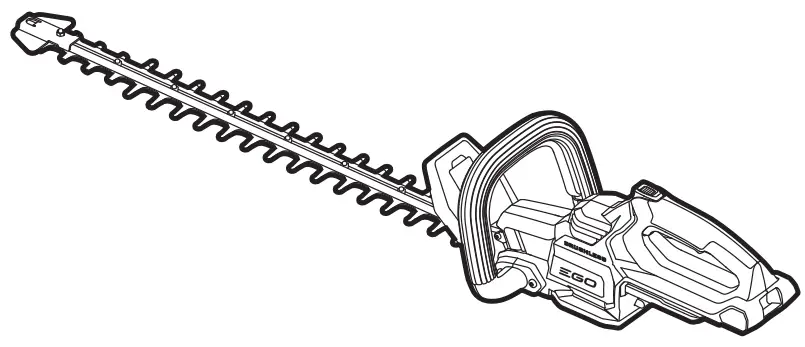 EGO HT2410E 56 Volt Lithium Ion Cordless Hedge Trimmer-