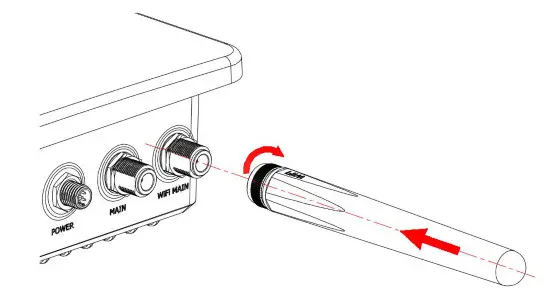 robustel TPH6700 IP67 Rated Enclosure- Antenna Installation 2