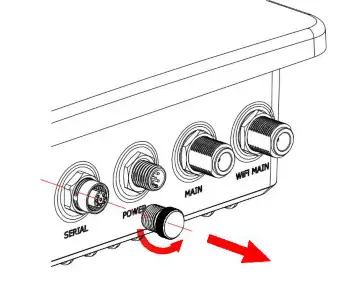 robustel TPH6700 IP67 Rated Enclosure- Serial Port 3