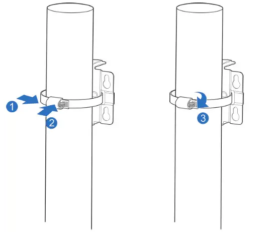 ZTE MC7010 Outdoor WiFi Router-clamp
