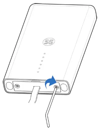 ZTE MC7010 Outdoor WiFi Router- cover plate