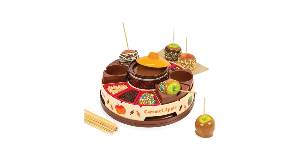 Nostalgia Ncca5 Chocolate And Caramel Apple Party Instructions