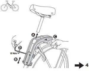 Thule Yepp Maxi Seatpost Instructions